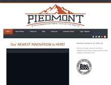 Tablet Screenshot of piedmontpays.com